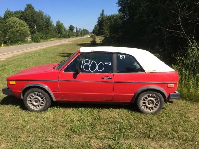 1987 volkswagon rabbit