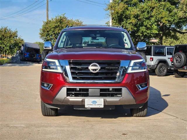 2021 nissan armada platinum 4wd