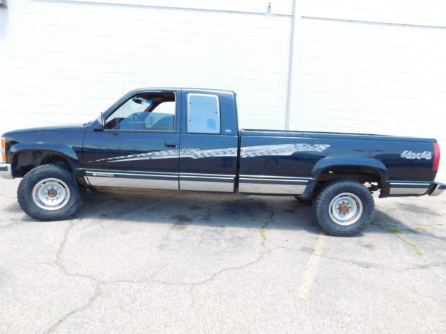 1994 chevrolet c/k 2500 extended cab pickup truck 4wd