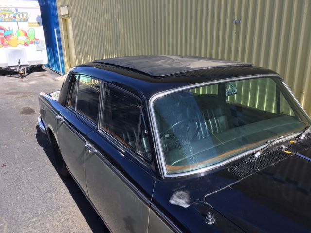 1967 rolls royce silver shadow rt hand drive. rare rag roof