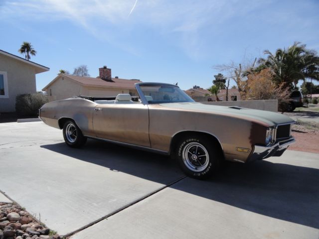 1970 buick skylark convertible original paint rust free no reserve