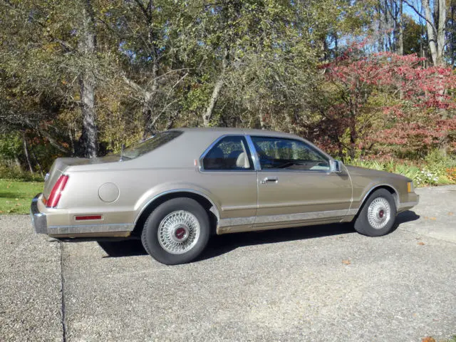 1988 lincoln mark vii bill blass sedan 2-door 5.0l