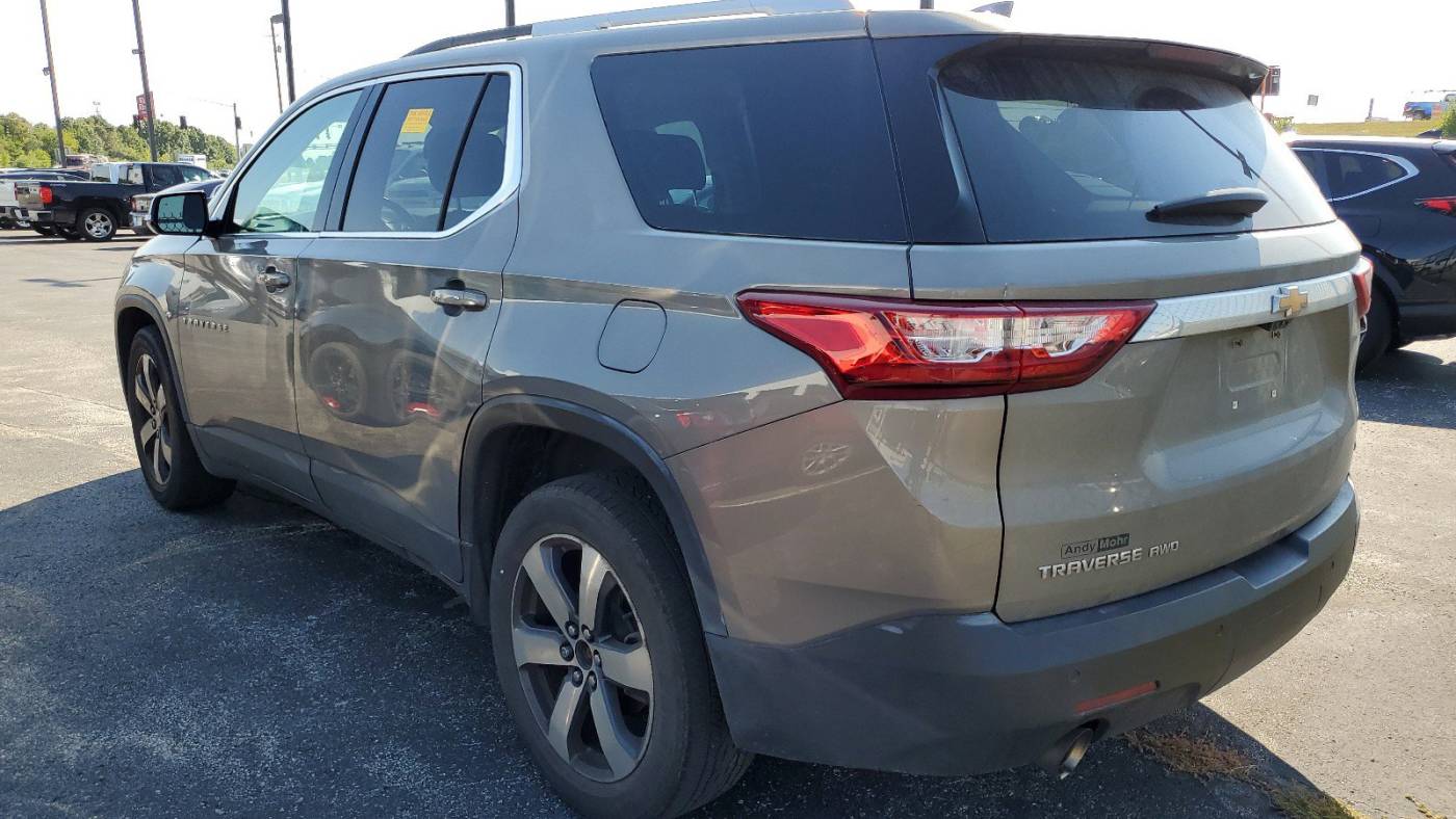 2018 chevrolet traverse lt leather