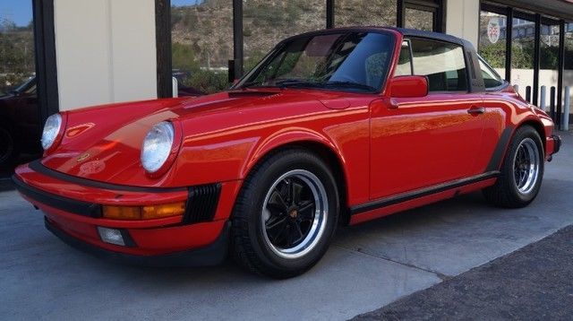 1986 super clean 911 porsche targa
