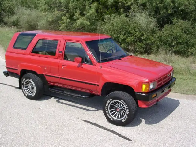 relist w/lowered reserve: 1986 toyota 4runner dlx, 4wd, 2.4+l 22r-e, 5 speed