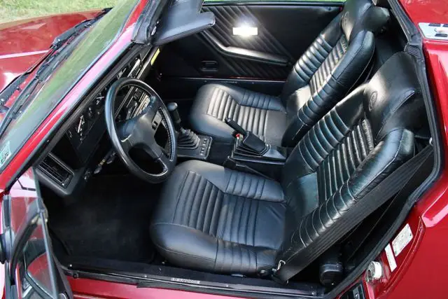 1987 fiat bertone x1/9, 41k miles, completely reconditioned, concorso italiano!