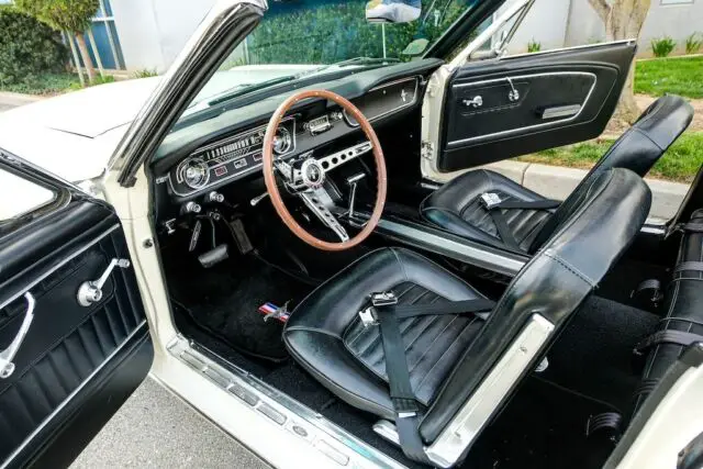 classic ford mustang convertible