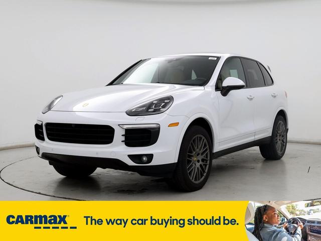 2018 porsche cayenne platinum