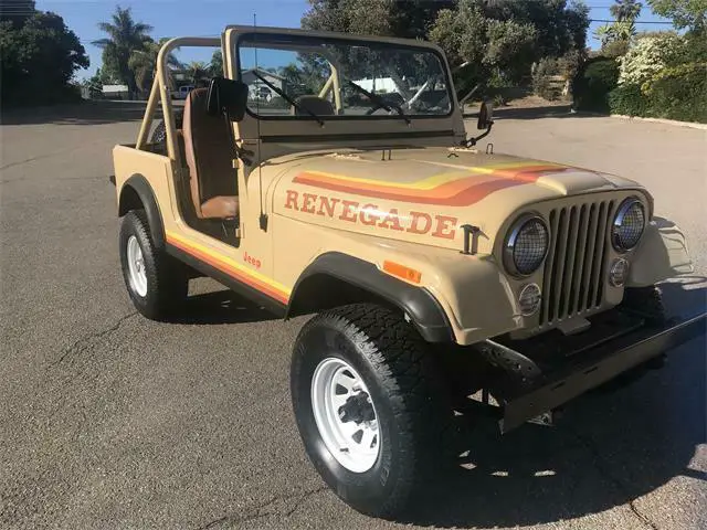 1982 jeep cj7 renegade california 4x4 low miles * free shipping w/ buy it now