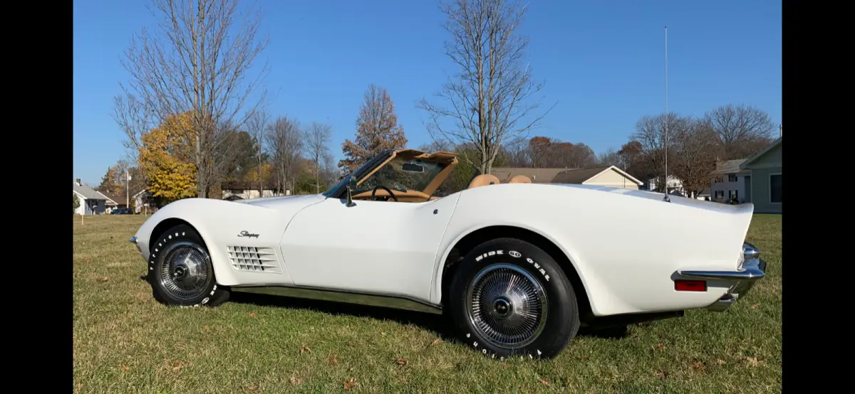 1970 corvette lt-1 convertible, perfectly restored all matching numbers