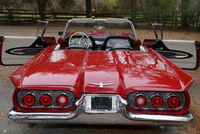 1960 ford convertible thunderbird all original professionally maintained