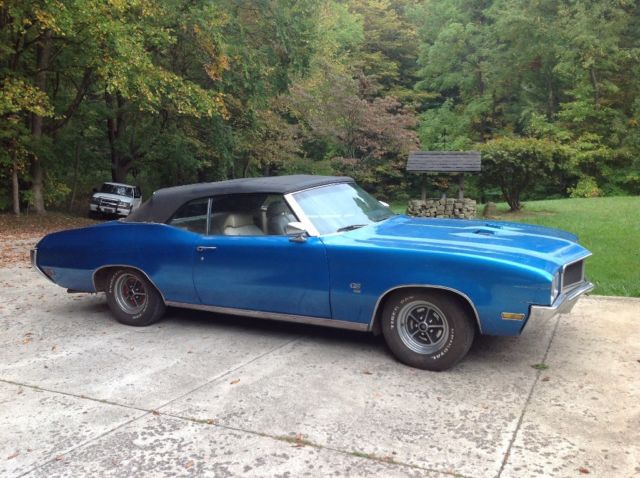 1970 buick 455 gran sport convertible