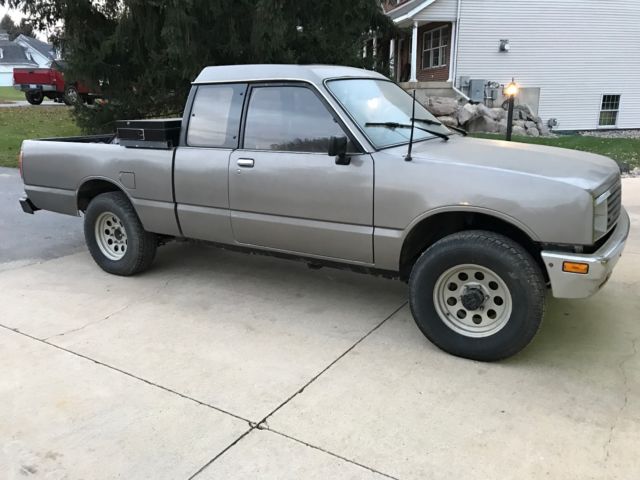 1987 isuzu pup 2.2l diesel ext cab 4x4