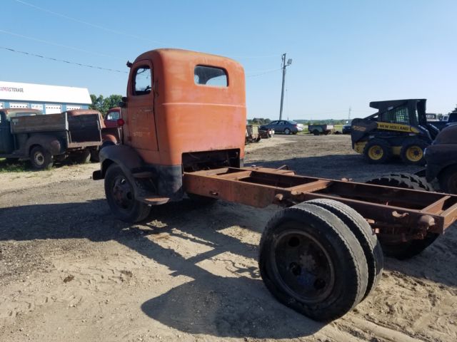 1941 dodge coe cabover truck original patina paint nice grill