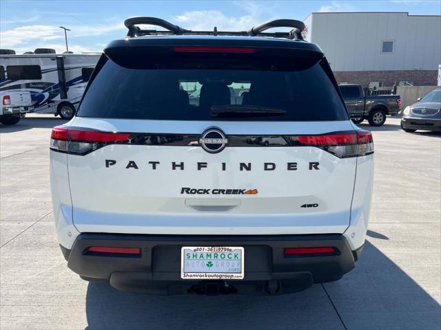 2023 nissan pathfinder rock creek 4wd