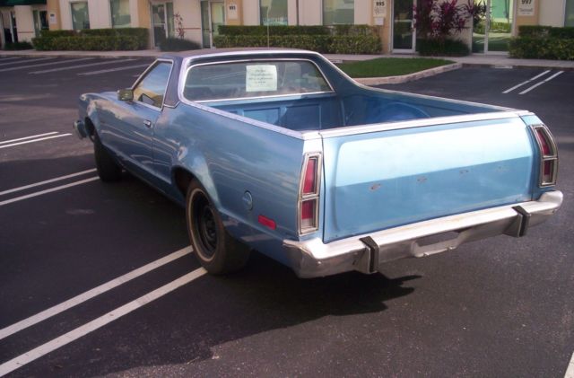 no reserve!! 400 cu. in. automatic 1977 good running ford ranchero 500