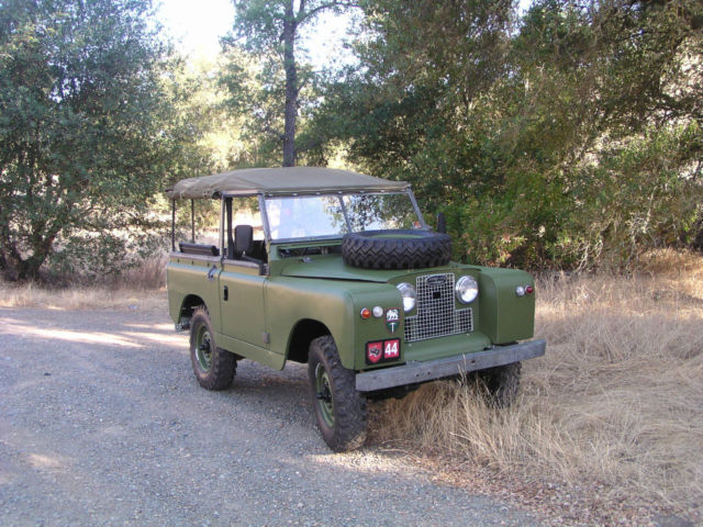 1964 series iia - right hand drive - short wheel base 88