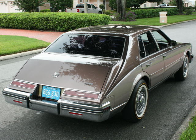 immaculate elegant two owner slantback - 1983 cadillac seville elegante