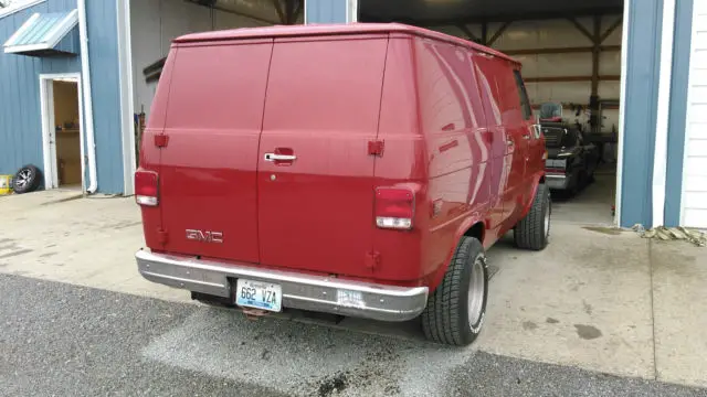 gmc vandura 25 shorty windowless conversion van