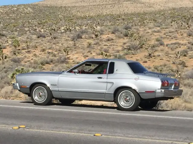 1975 mustang ii ghia silver luxury edition