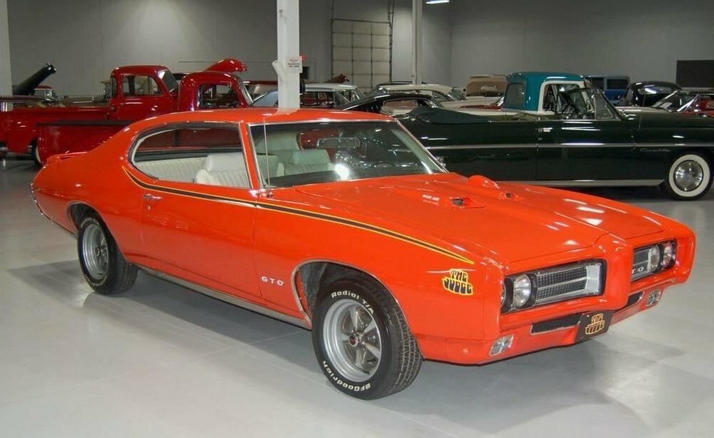 1969 pontiac gto judge ram-air iii red 400 ram air iii v8