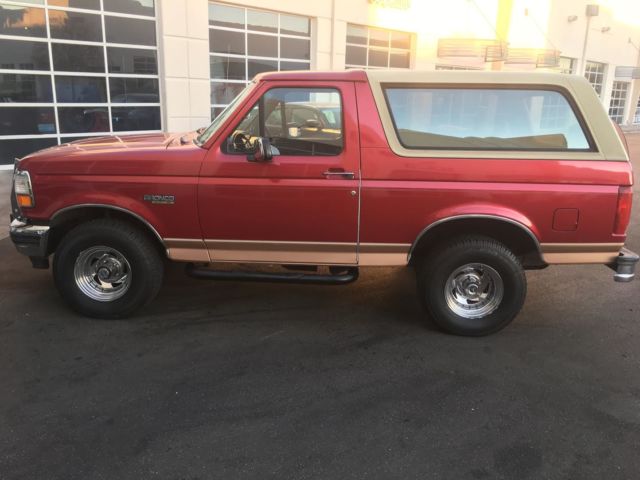 1994 ford bronco eddie bauer edition excellent original condition