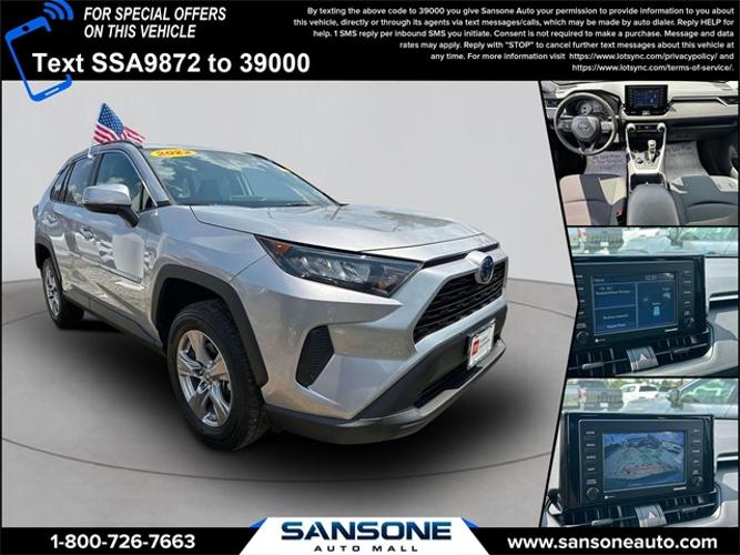 used 2022 toyota rav4 le