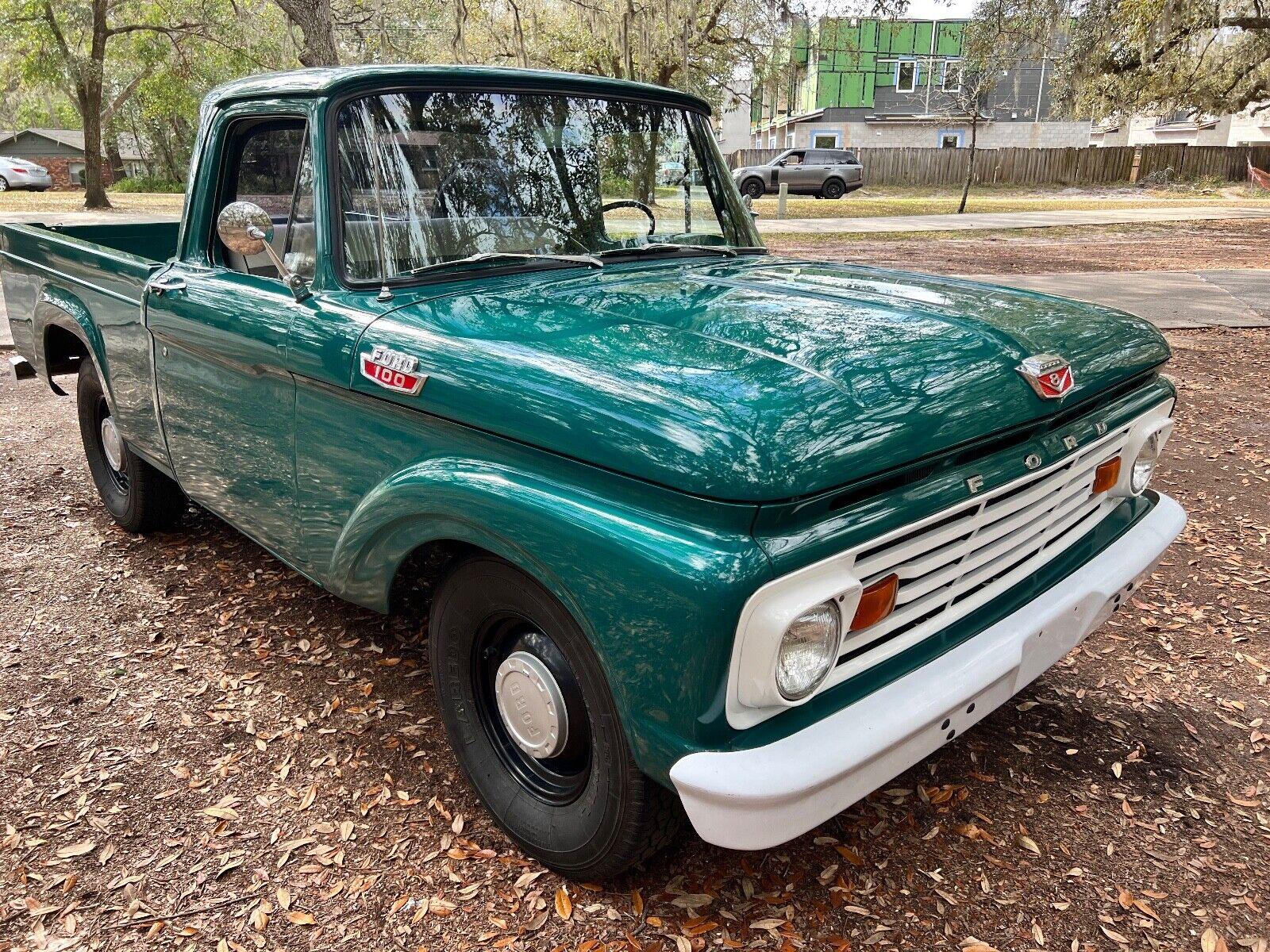 1963 ford f 100 very clean soft restoration 103428 miles