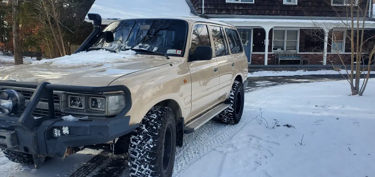 1991 toyota land cruiser lhd hdj80 24-valve turbo diesel 5 speed