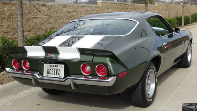 1972 chevrolet camaro rally sport #'s matching 350 l65 coupe z28 trim / video