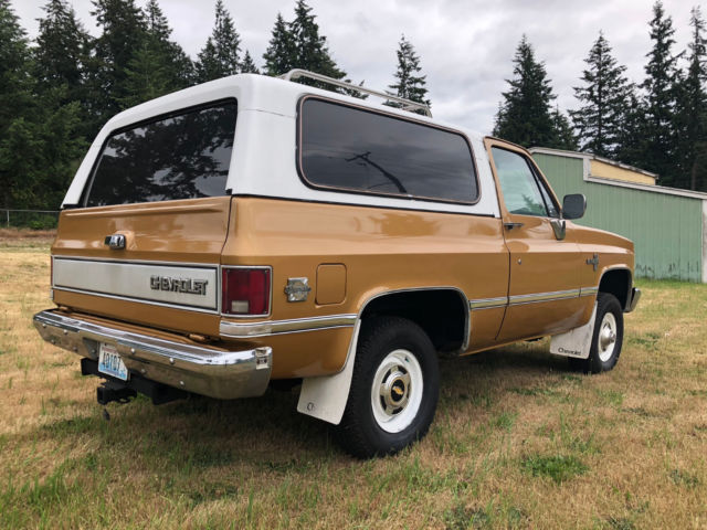 1984 chevy k5 blazer 4x4 automatic 161k original stock no reserve