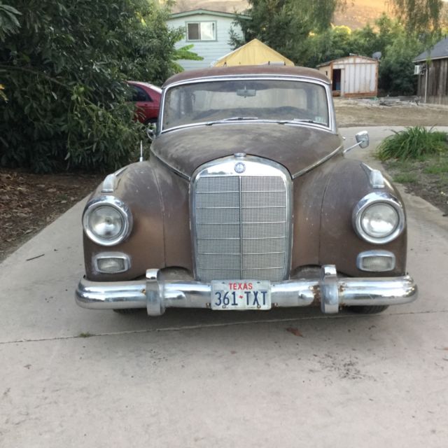 1958 mercedes-benz 300 adenauer original paint complete in barn 17 years