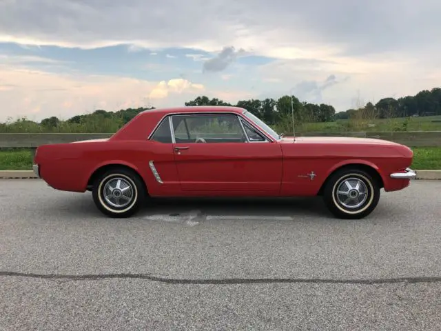 1964 1/2 ford mustang coupe, low miles 3476, 1965 1966 1967 1968, not fastback