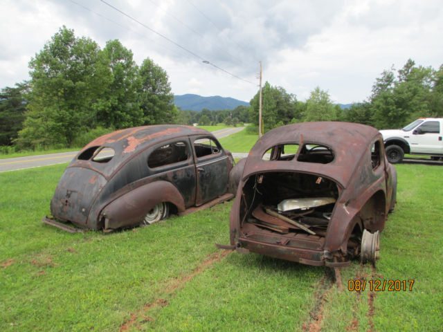 1939 mercury 2 door sedans 2 for 1 deal both cars hot rat rod flathead ford barn