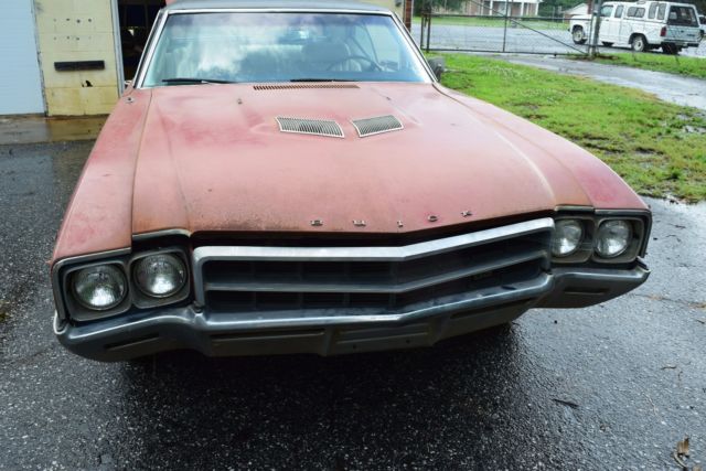 1969 buick gs 350 ram-air barn find original car north carolina car