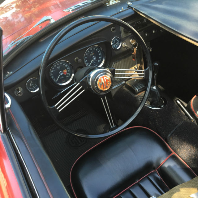 one owner california mgb in immaculate condition for a survivor!
