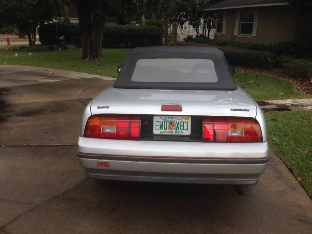 1991 mercury capri convertible 2 owner 53k miles! mazda miata engine