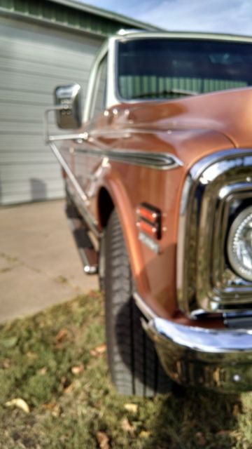 71 chevy c-20 pickup truck 67 68 69 70 71 72 chevrolet custom camper