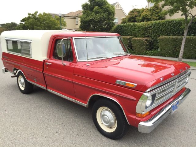 1972 ford f-250 campers special "granpa"s truck" 1 owner, excellent condition!