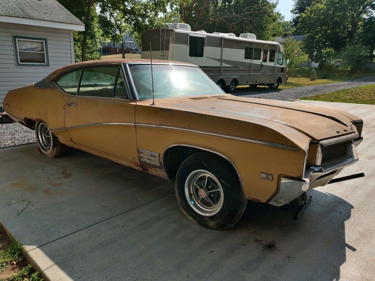 1968 buick skylark coupe brown rwd automatic custom