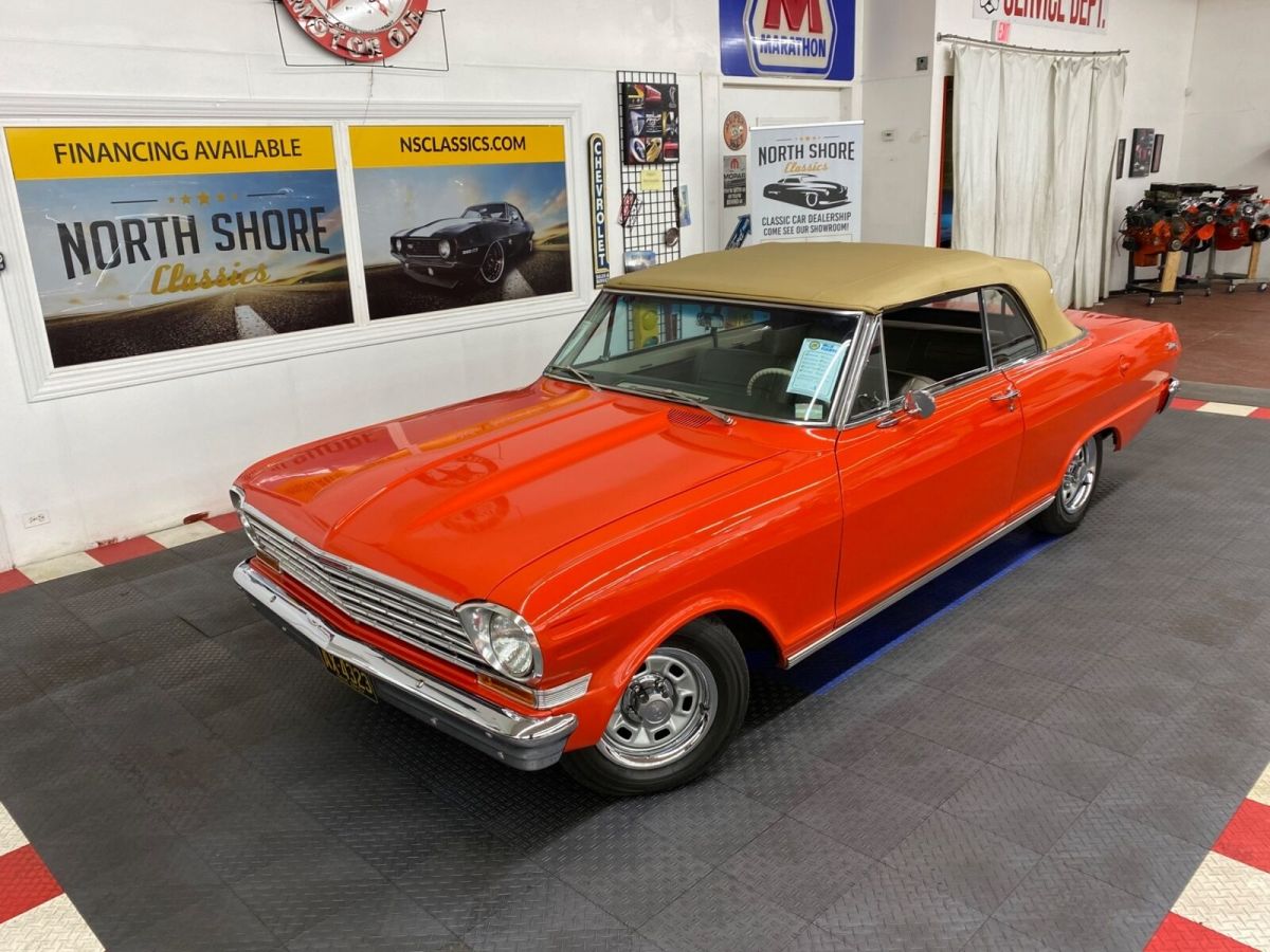 1963 chevrolet nova, orange with 59,410 miles available now!