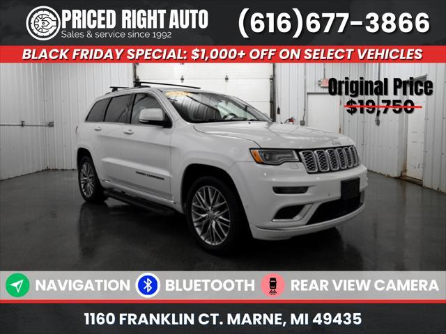 2018 jeep grand cherokee summit