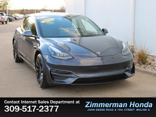 2021 tesla model 3 performance