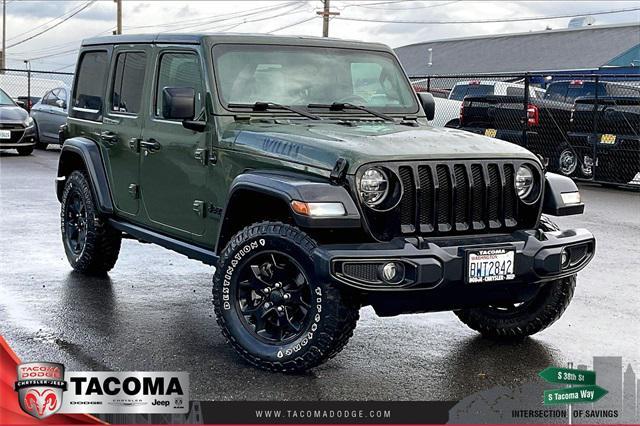 2021 jeep wrangler willys
