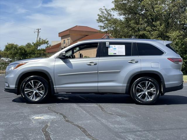 2016 toyota highlander xle