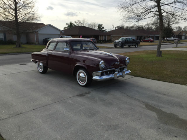 1952 studebaker champion 2 door,3 speed with overdrive