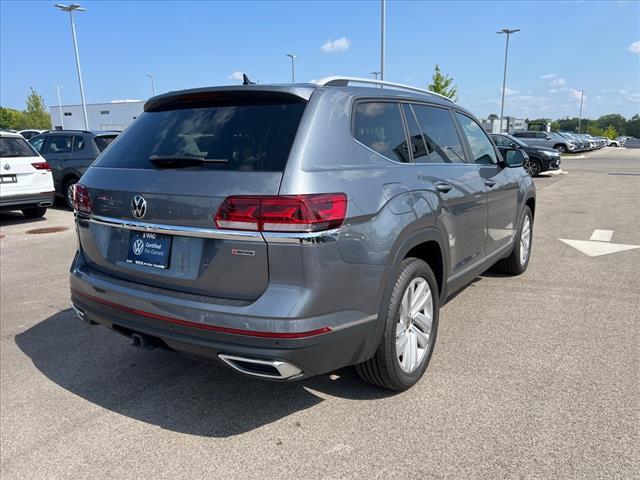 2021 volkswagen atlas 3.6l sel