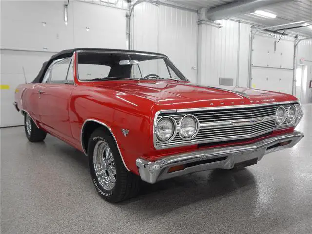 1965 chevrolet malibu 0 red automatic