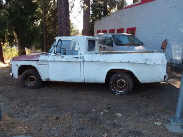 1963 dodge d100 sweptline short bed truck