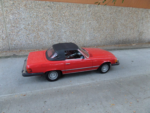 1977 mercedes benz 450sl r107 convertible with hardtop